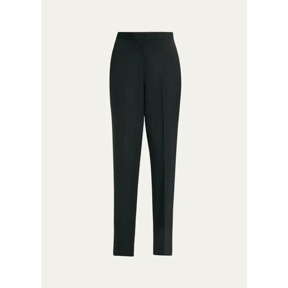 Jason Wu High-Rise Slim-Leg Ankle Pants Black Size Small - Picture 1 of 7